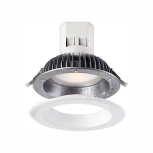6 in. Bright White LED Easy Up Recessed Ceiling Can Light with 93 CRI J-Box (No Can Needed)