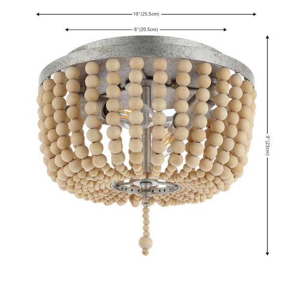 Shabby chic store flush mount lighting