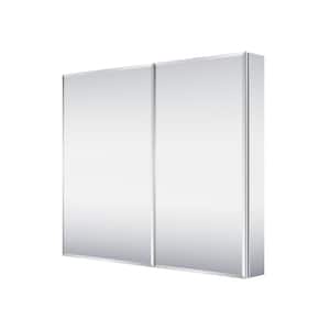 Croydex 36 in. W x 30 in. H x 5-1/4 in. D Frameless Tri-View