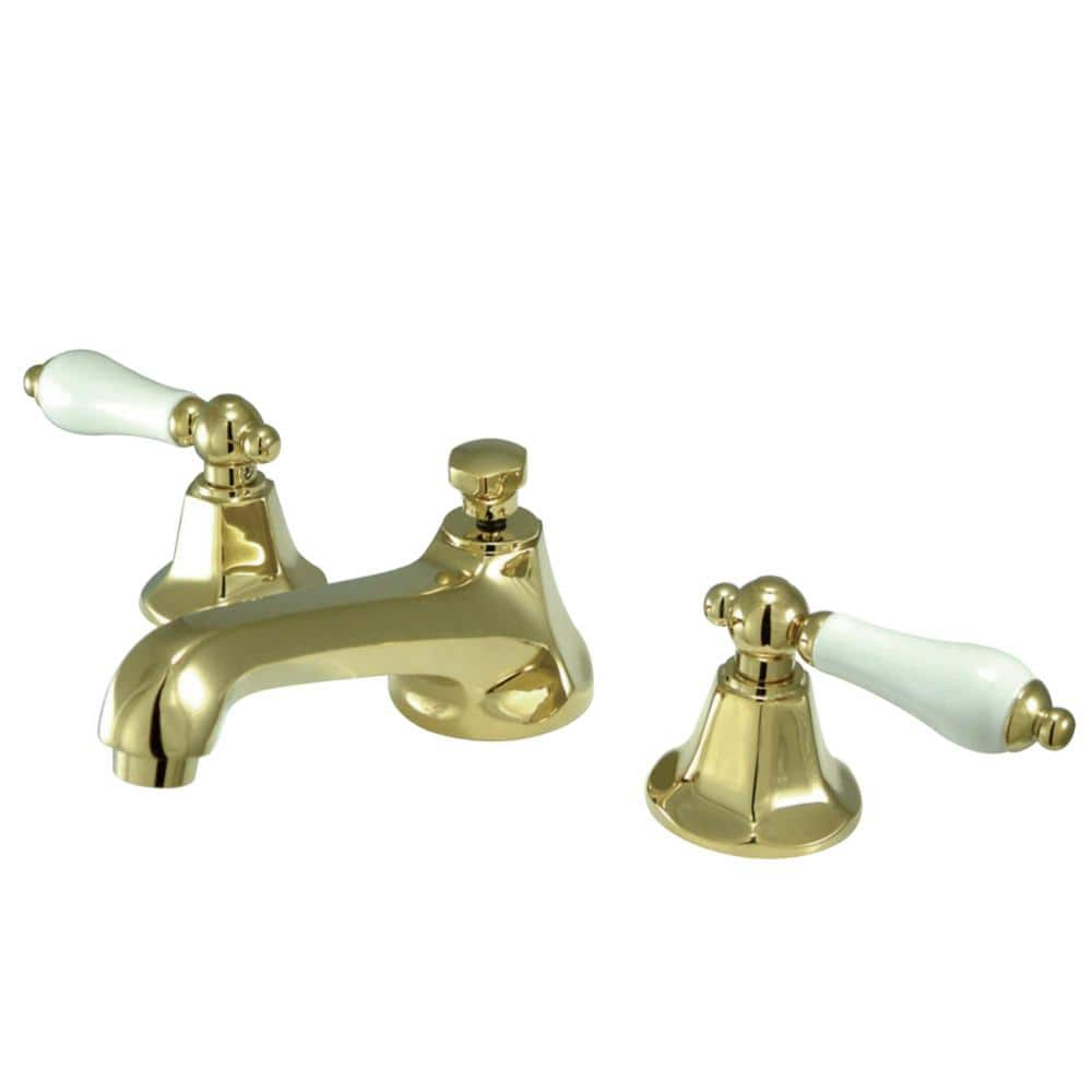 HITCHENS WIDESPREAD BATHROOM FAUCET online - POLISHED BRASS