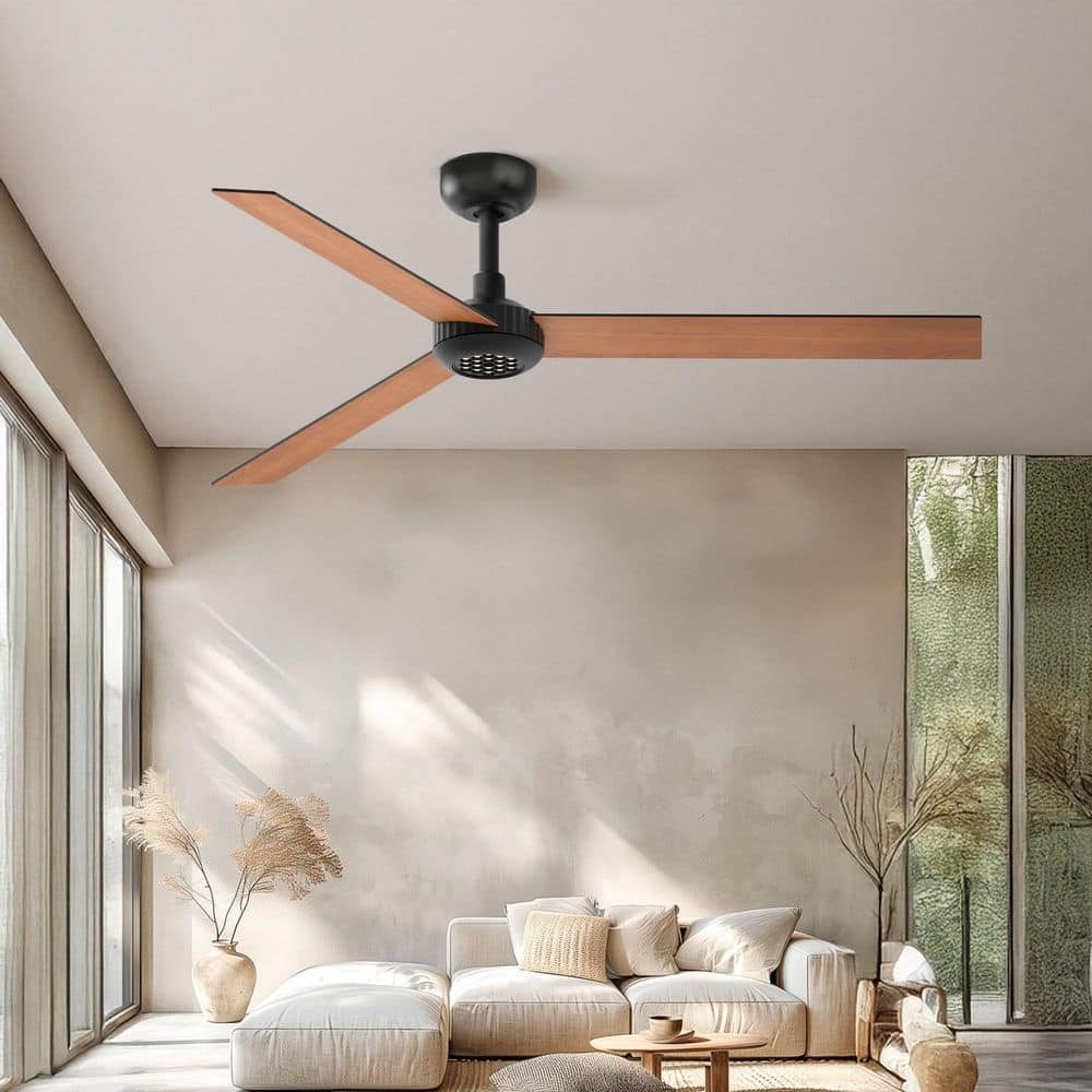 X3 Series 52in. Black Ceiling Fan Included Dimmable 3CCT LED and Double-Sided Reversible Blade Quiet DC Motor for home price history on PriceWatchPro