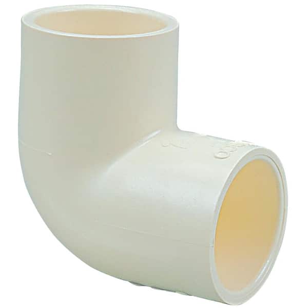 NIBCO 1/2 in. x 1/2 in. Chlorinated Poly Vinyl Chloride (CPVC)-CTS 90-Degree Slip x Slip Elbow Fitting Pro Pack (25-Pack)