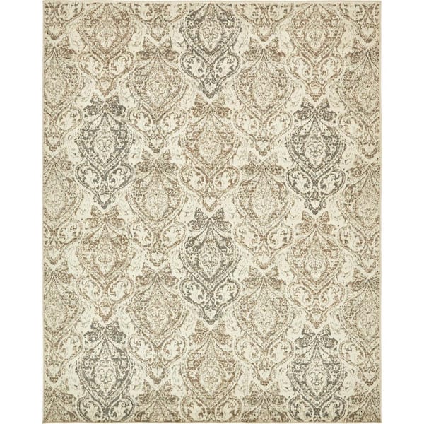 Unique Loom Tuareg Sunset Beige 8' 0 x 10' 0 Area Rug