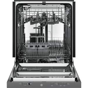 24 in. Built-In Stainless Steel Top Control ADA Dishwasher with Stainless Steel Tub and 51 dBA