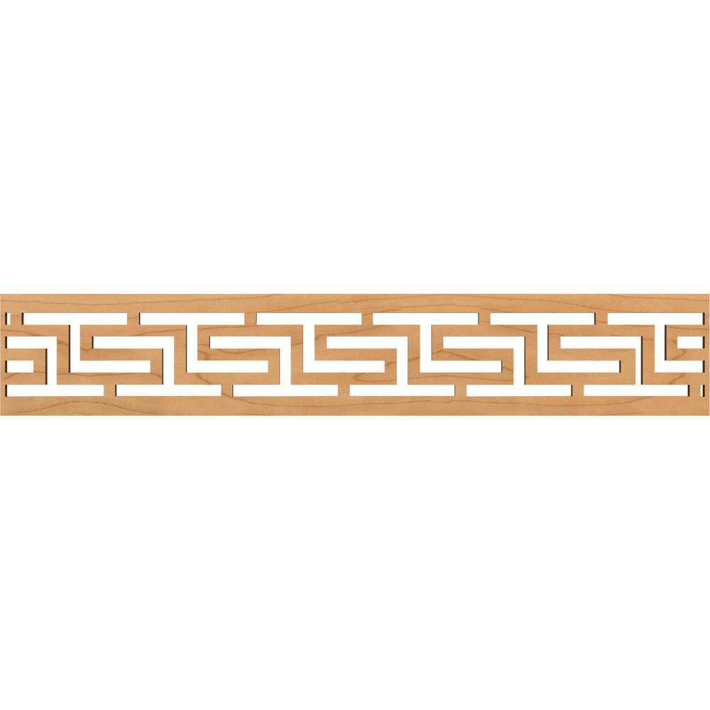 Tulum Fretwork 0.375 in. D x 46.625 in. W x 8 in. L Maple Wood Panel Moulding price history on PriceWatchPro