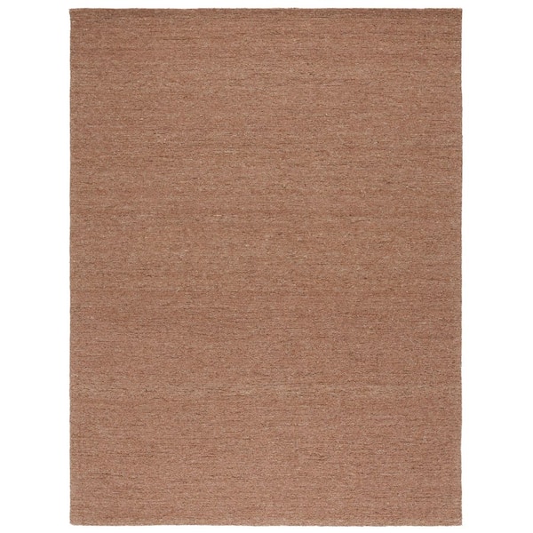 Himalaya 8 ft. x 10 ft. Light Brown Solid Modern Area Rug