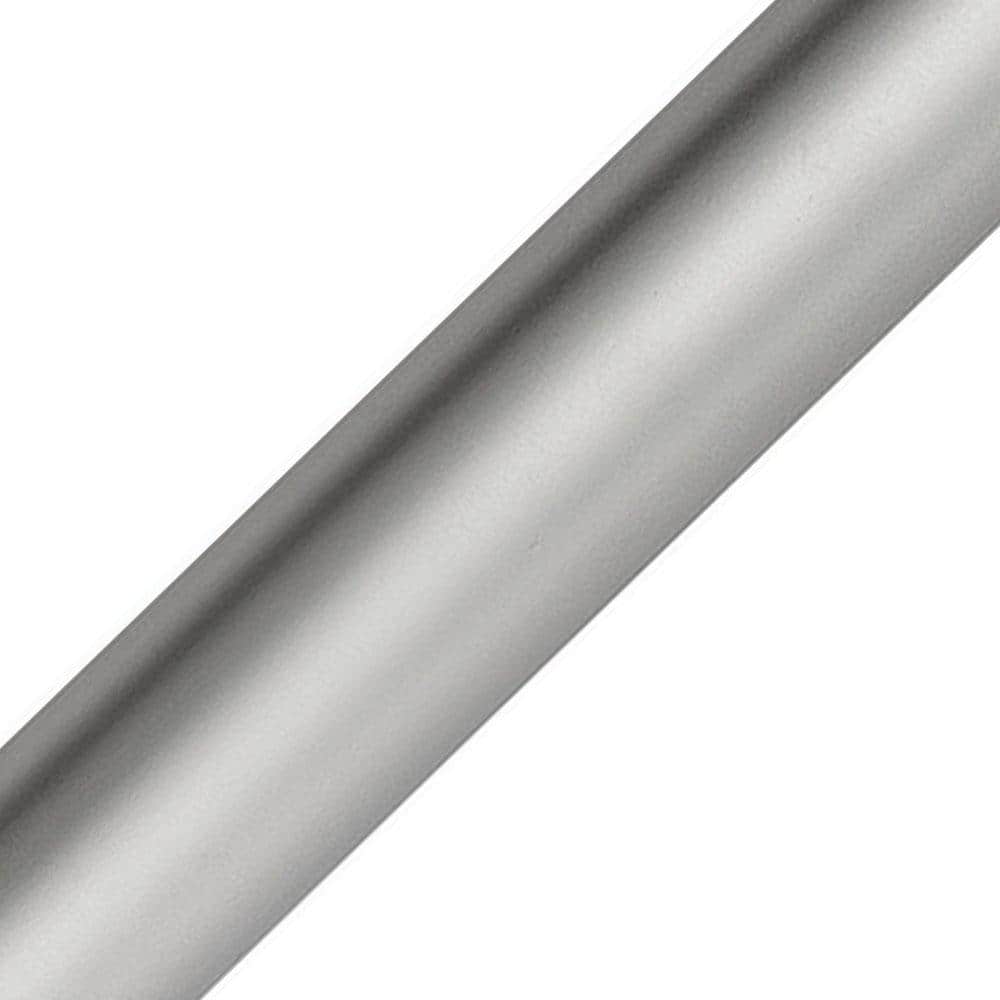 18-inch Satin Steel Ceiling Fan Extension Downrod
