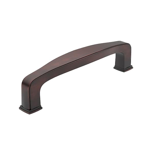 Richelieu Hardware Charlemagne Collection 3-3/4 in. (96 mm) Classic Brushed Oil-Rubbed Bronze Cabinet Bar Pull