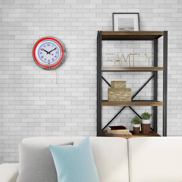 マクドナルド 掛け時計mirror wall clock advertising Amazon.com: Acme Marku Square Mirrored Wall Clock : Home