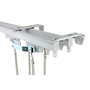 120 in. Commercial Wall/Ceiling Double Track Kit
