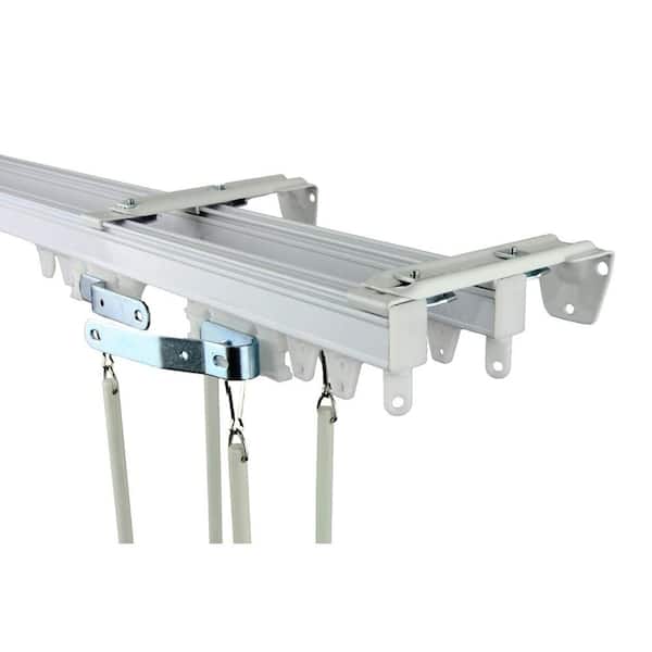Rod Desyne 60 in. Commercial Wall/Ceiling Double Track Kit