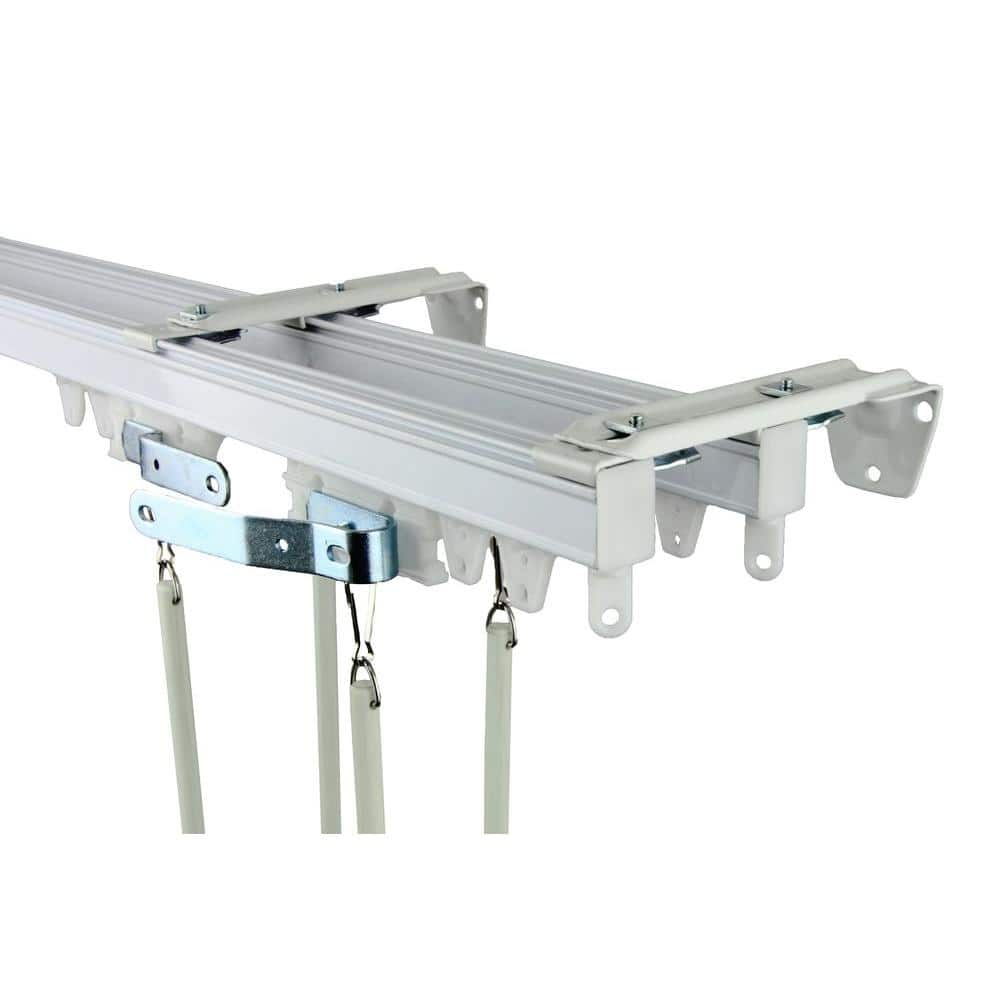 72 in. Double Curtain Rod in White price history on PriceWatchPro
