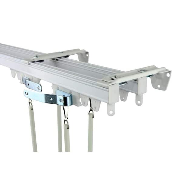 Rod Desyne 96 in. Commercial Wall/Ceiling Double Track Kit