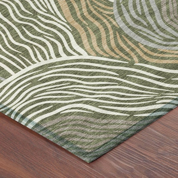 Addison Rugs Chantille Machine Washable Indoor/Outdoor Abstract