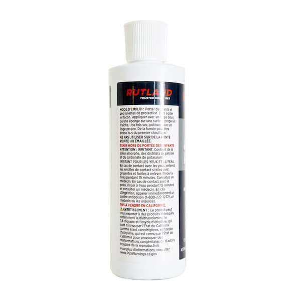 Rutland 8 fl. oz. Liquid Stove and Grill Polish Bottle 72 - The