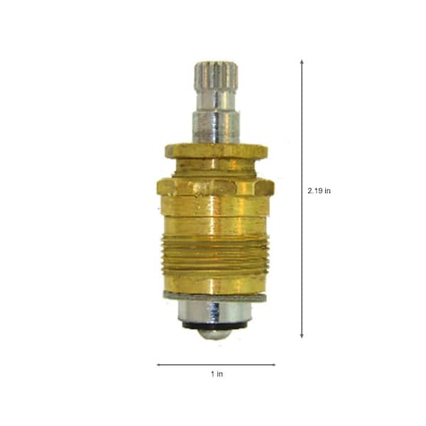 2 3/16 in. 16 pt Broach Hot Side Stem for Eljer Replaces 490-5182-02