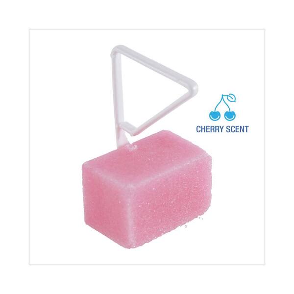 Genuine Joe Non-para Green Apple Scent Urinal Screen - Lasts upto 30 Days - Non-para Deodorizer, Odor Neutralizer, Acid-free, Water Soluble - 72 / Carton - Blue