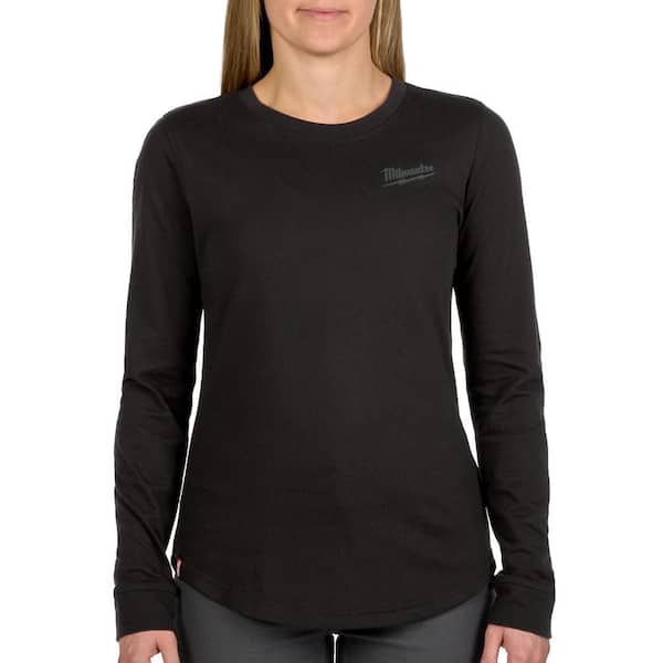Milwaukee Women's 2X-Large Black FREEFLEX Long Sleeve Hybrid Work