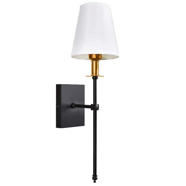 Cordless Rechargeable Operated Wall Light with Remote Control, 2-Tone Finish (2-PK)