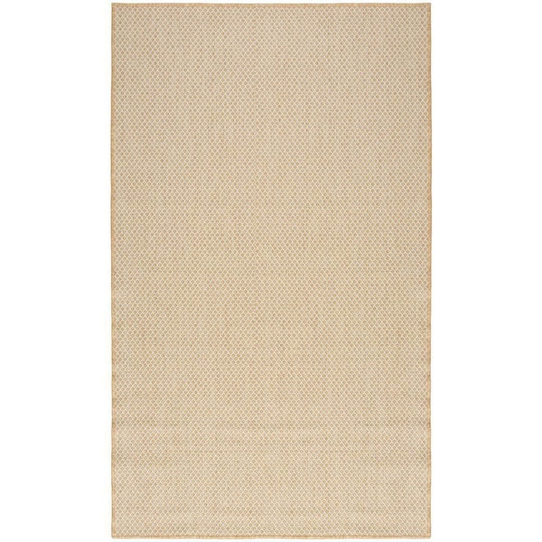 Nourison Courtyard Natural 2 ft. x 3 ft. All-over design Contemporary Area Rug