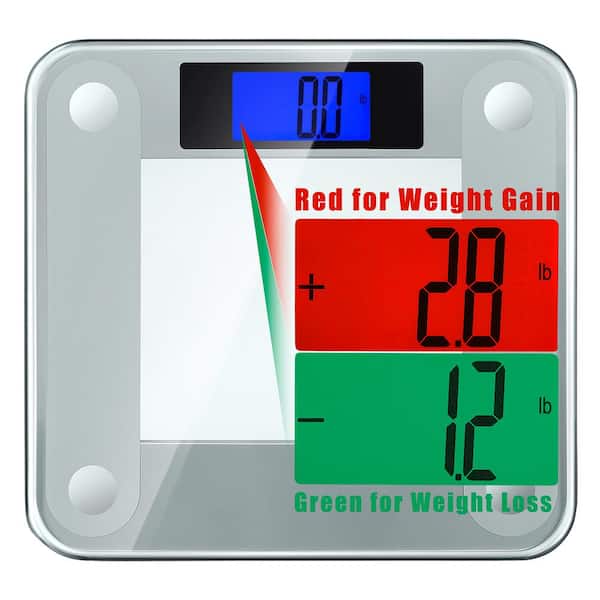  Ozeri Precision II Digital Bathroom Scale (440 lbs Capacity),  with Weight Change Detection Technology & StepOn Activation : Health &  Personal Care