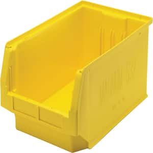 Magnum 8-Gal. Storage Tote in Yellow (6-Pack)