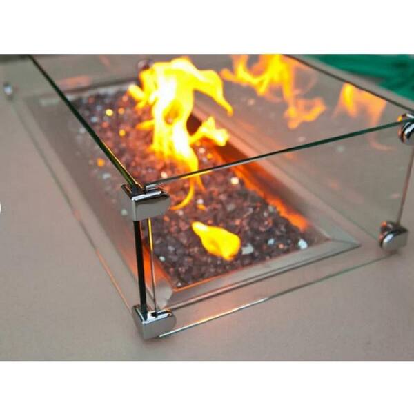 AZ Patio Heaters Glass Wind Screen - 28.75 AZ Patio Heaters Glass Wind Screen - 28.75