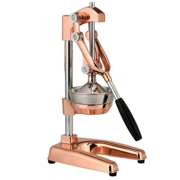 Zulay Kitchen Professional Citrus Juicer-Extra Tall Rose Gold Finish