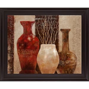 "Mediterranean Style I" By Nan Framed Print Home Wall Art 28 in. x 34 in.