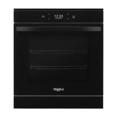 24 in. Single Electric Wall Oven in Black