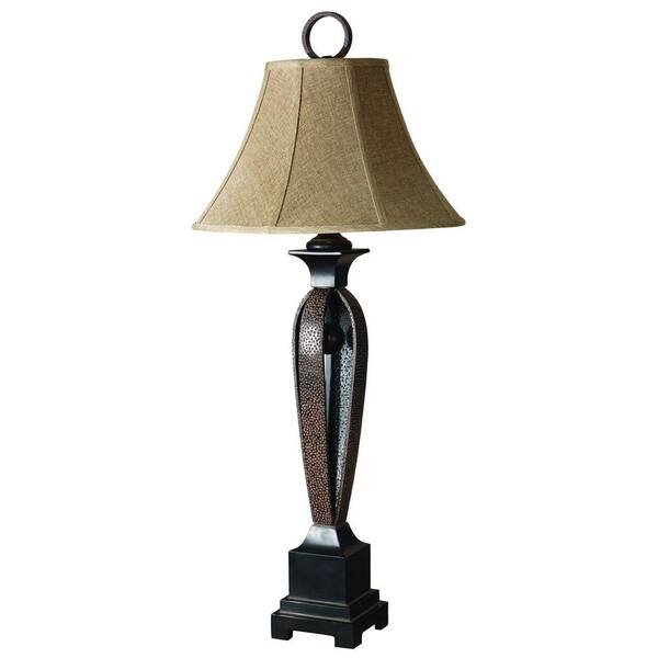 Global Direct 40.5 in. Brown Table Lamp