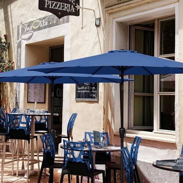 blue patio table umbrella PURPLE LEAF Round Tiltable Porch Poolside 8' Round / White repellent canopy not only Snowboard Burton Feelgood Flying Size:CO480-4 6 month