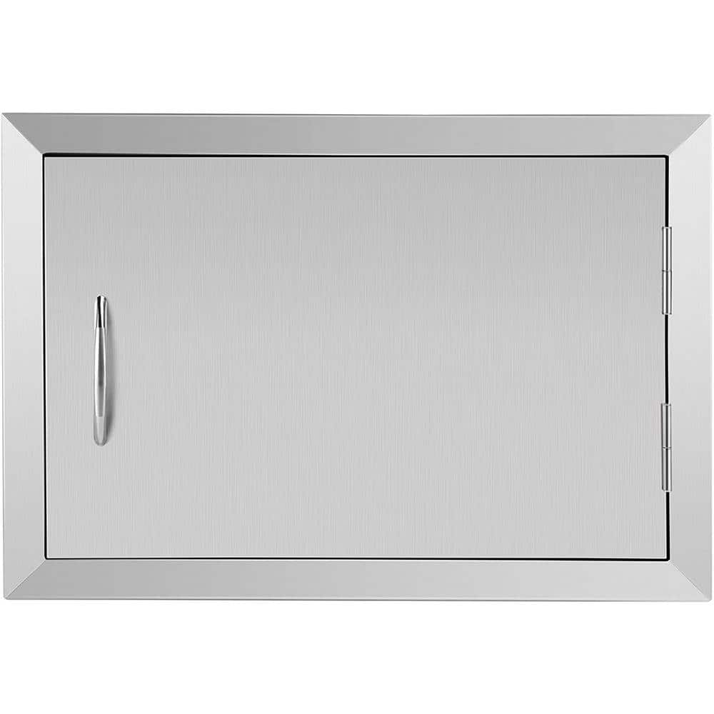 SEEUTEK 24 in. W x 17 in. H Single Outdoor Kitchen Access Door for BBQ ...