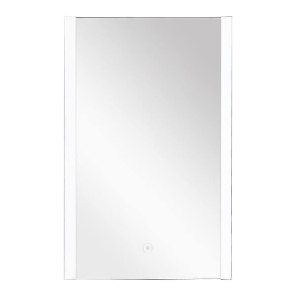 Transolid Ethan 21.65 in. x 31.89 in. Single Frameless LED Mirror