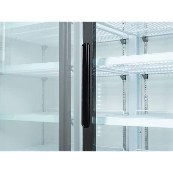 Koolmore 53 in. 45 cu. ft. Commercial 2-Glass Door Merchandiser