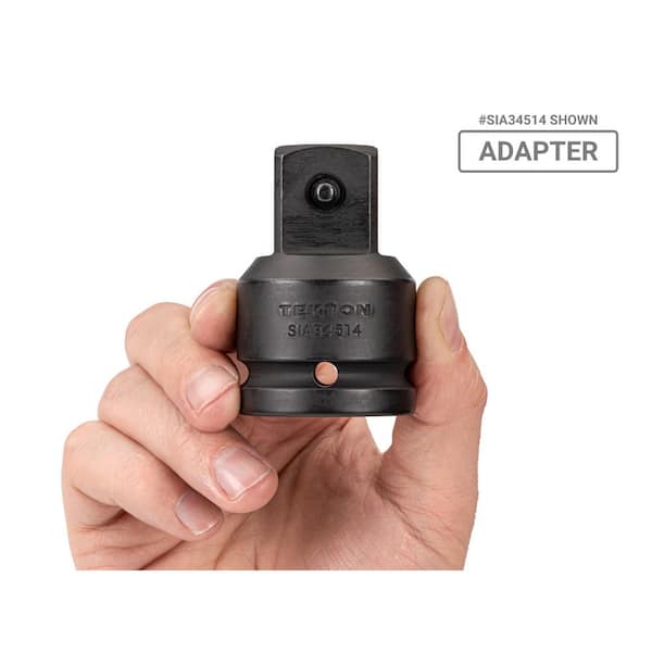 TEKTON 3/4 Inch Drive Adapter/Reducer Set, 2-Piece (Pin Detent