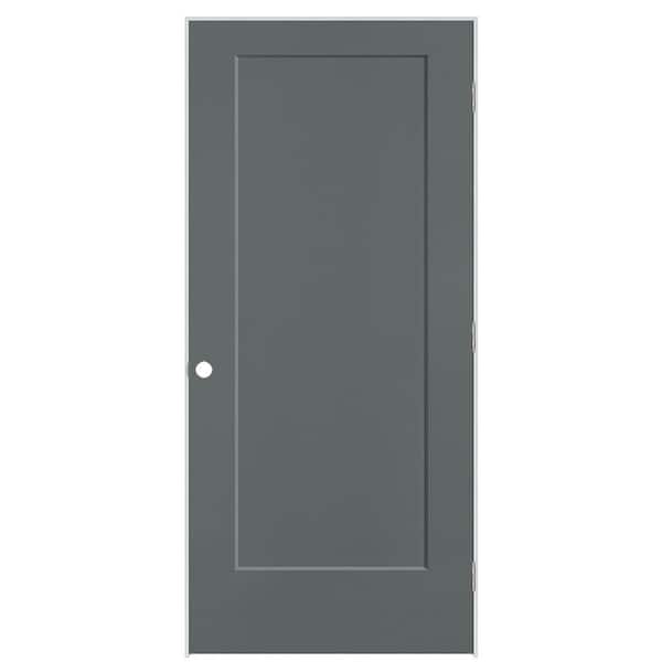 36 in. x 80 in. 1-Panel Lincoln Park Left-Hand Hollow Core Cordite Molded Composite Single Prehung Interior Door