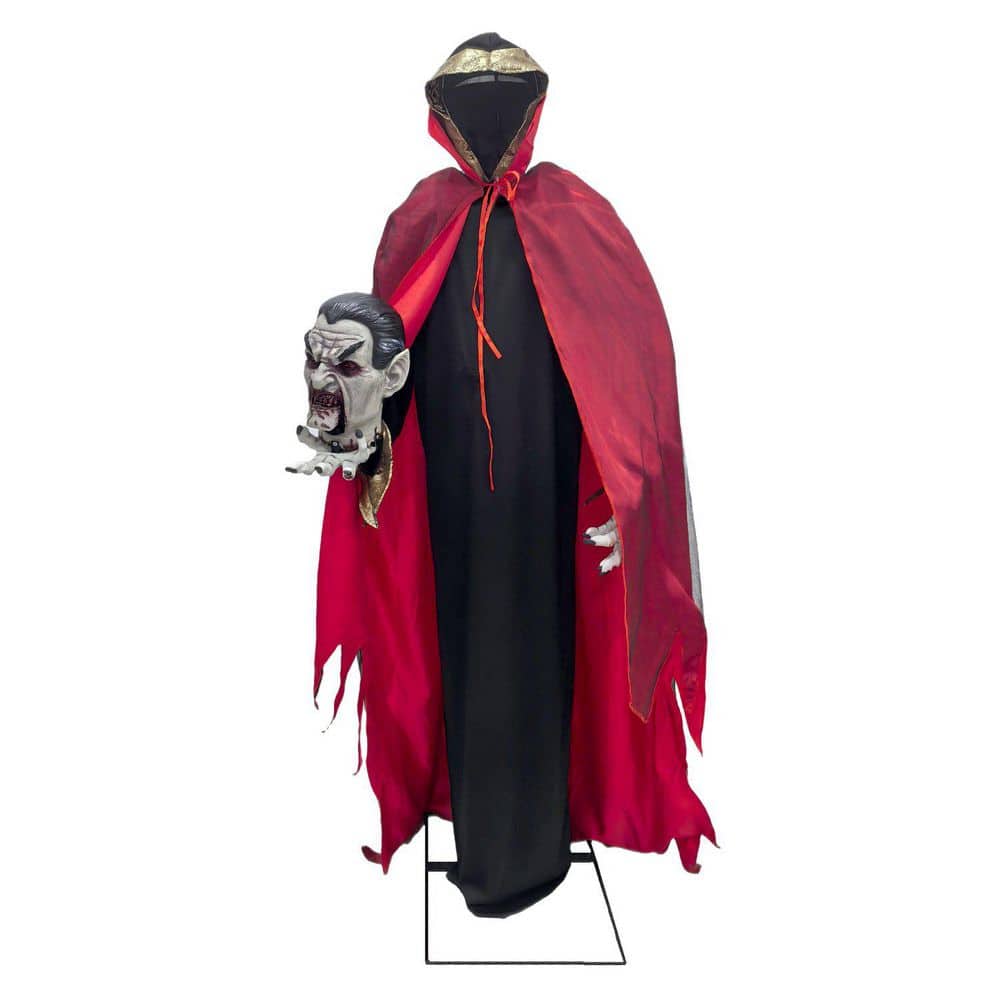 5.9 ft. LED Decapitated Vampire Holding Head Halloween Animatronic price history on PriceWatchPro