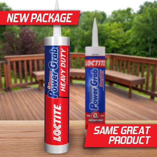 Loctite 9 fl. oz. Clear Power Grab All-Purpose Adhesive 1589155 - The Home  Depot