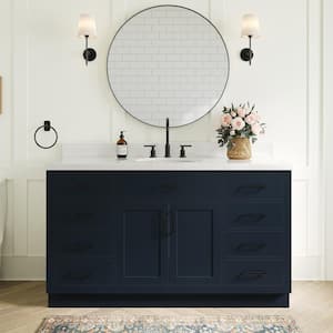 Hepburn 60 in. W x 21.5 in. D x 34.5 in. H Bath Vanity Cabinet without Top in Midnight Blue