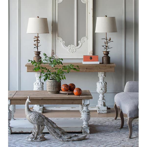 A & B Home Natural Noam Ceramic Planter