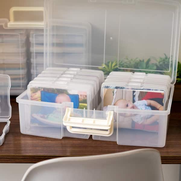 Clear Craft Storage Box Set