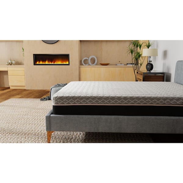 Copper Infused Twin XL Plush Hybrid 14 in. Mattress