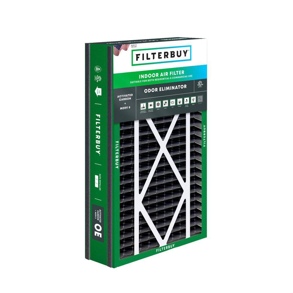 16 in. x 25 in. x 5 in. MERV 8 (FPR 5) Odor Eliminator Pleated HVAC AC Furnace Air Filters for Air Bear & More (1-Pack) price history on PriceWatchPro