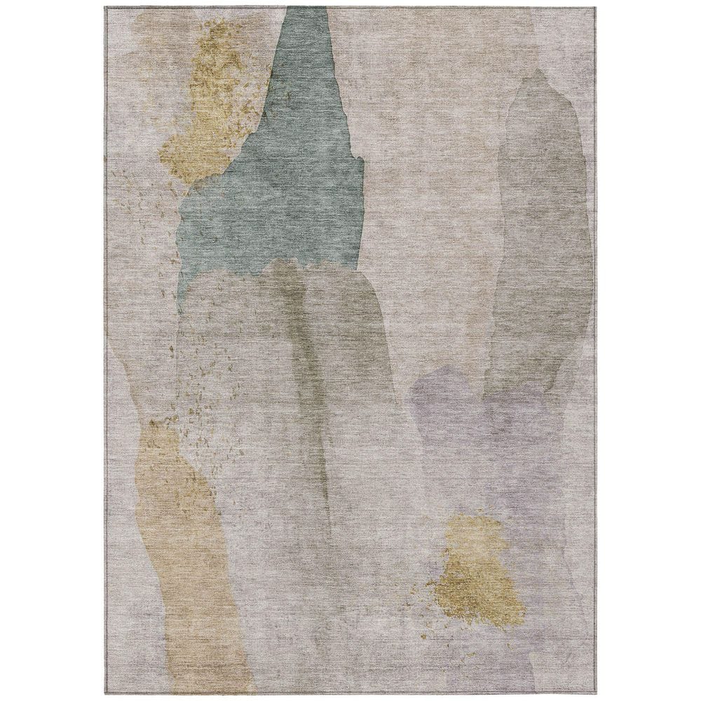 Chantille Machine Washable Indoor/Outdoor Abstract ACN1986 Beige 9 ft. x 12 ft. Area Rug price history on PriceWatchPro