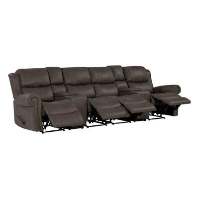 4 seat couch recliner