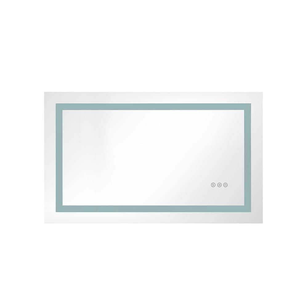 40 in. W x 26 in. H Rectangle Framless Mirror Wall Mirror Vanity Mirror