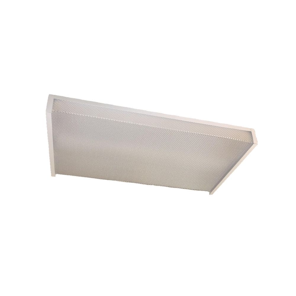 24 in. 5600 Lumens Four 17-Watt Fluorescent T8 White Wraparound Light