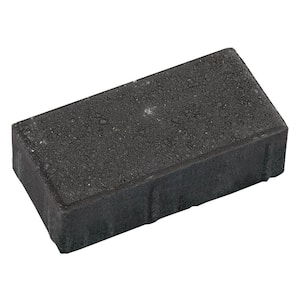 8 in. x 4 in. x 1.75 in. Charcoal Concrete Holland Paver