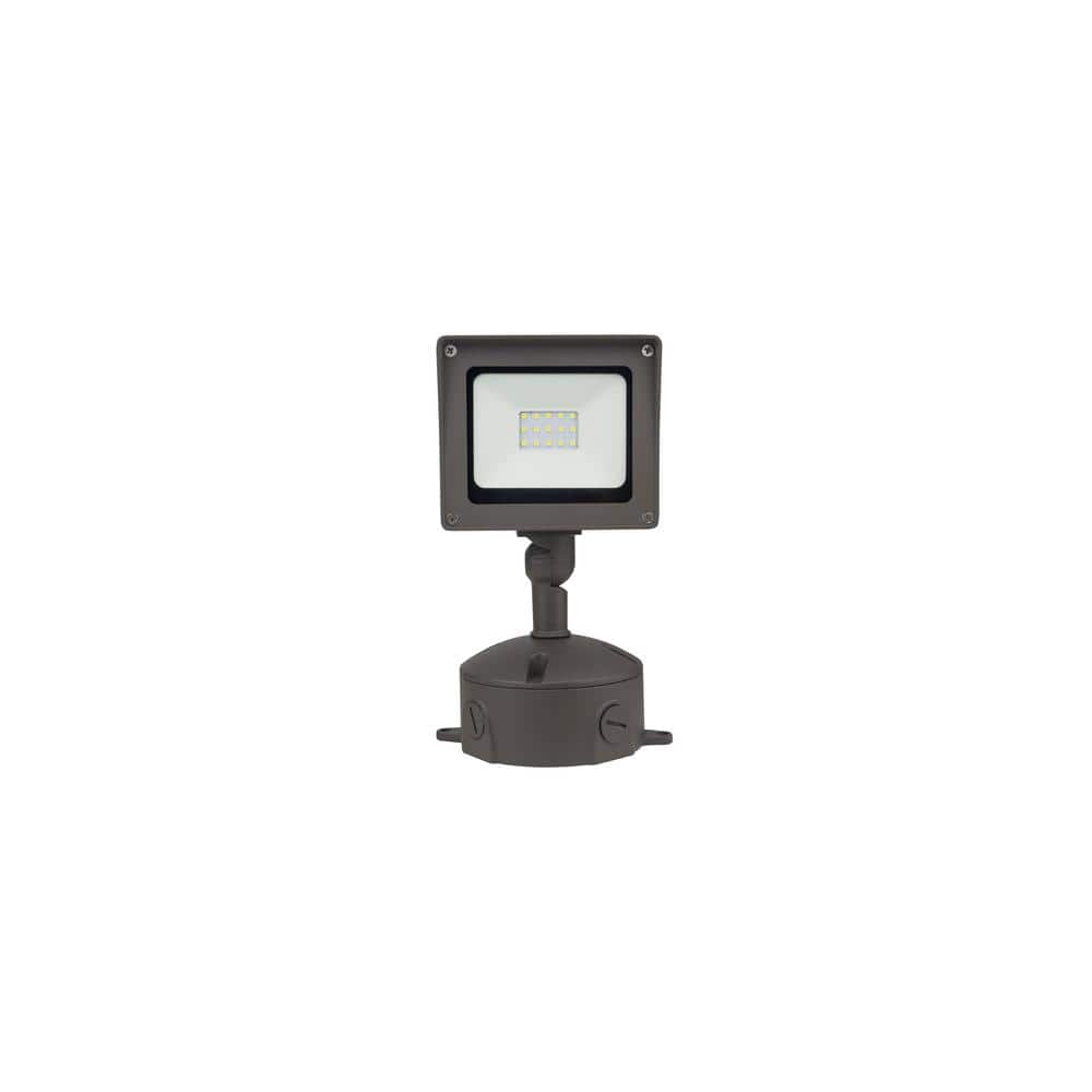 Sunco LED Mini Flood Light, Knuckle Mount, Black, 30W, 3000 Lumens